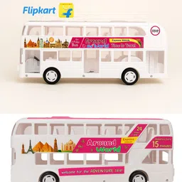 wasinat toys stores Around The World Double Decker Bus image 3