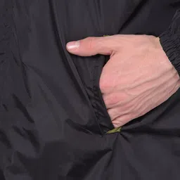 dollar Colorblock Men Raincoat image 3