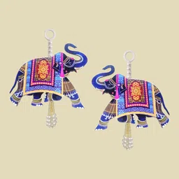 pride kraft Wall Hanging Elephant for Diwali or Home decor Festival Decoration-picture-38