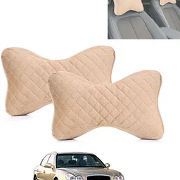 monolive Beige Memory Foam Car Pillow Cushion for Hyundai-picture-24