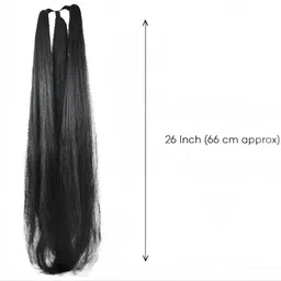 crazy hair A Synthetic Parandi Choti Braided Extension M-1_pack of 2 Hair Extension image 2