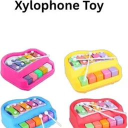 ameva gifts 1 pc (Multicolor) 2 in 1 Baby Piano Xylophone Toy Baby Kids Girls Boy-picture-15