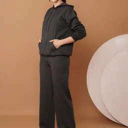 u&f Solid Women Track Suit-picture-12