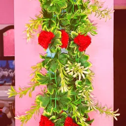 kingstyle impex Artificial Flowers Home Decoration Vine & Creepers Plant Wall Hanging Chain E569 Multicolor Rose Artificial Flower-picture-24