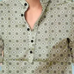 alvin enterprise Men Regular Fit Solid Casual Shirt image 2