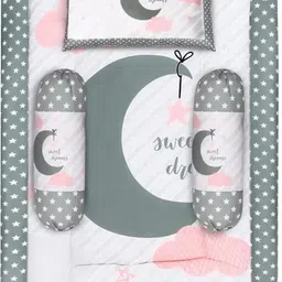 Cotton Baby Bed Sized Bedding Set-image-0