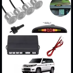 peeps store Car Premium 4 Silver Reverse Parking Sensor-AP25A227 Car Premium 4 Silver Reverse Parking Sensor-AP25A227 Parking Sensor-picture-11