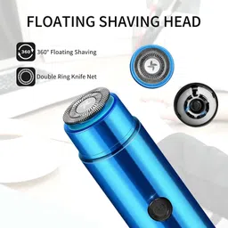 mishva Shaving Machine Mini for Men Rechargable Face Shaving Razor, Men & Women image 2