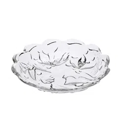 1st Time Combo Of 2 Beer Glass And 1 Snack Plate, Transparent, Glass, Pack Of 3 -A8 Glass Tray Set-picture-30