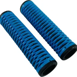 shrenik Cycle Handle Grip 12.5cm Length Soft Rubber Non Toxic Anti-Slip 24-29 Inch Bicycle Handle Grip image 2