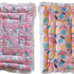 glamica New Born Baby Bed Mattress unique Design (Pack of 2)(0-1 Years)(30 X 20 Inch)-picture-20