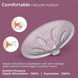 zazivar Milks Sucker Pumping Machine for Baby Feed With Rechargeable Battery - Electric image 4