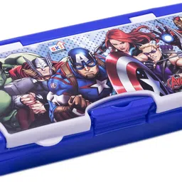 ski Champion Pencil Box with White Board Marvel Avengers Art Plastic Pencil Box-picture-10