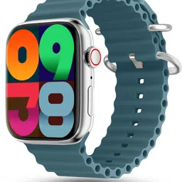 Pebble Frost Pro 1.96" Infinite Display, BT Calling, Rotating Crown, AI voice assistant Smartwatch-image-42