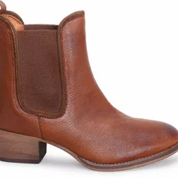 pillaa Versatile Stylish Slip-On Ankle Boots For Women image 2