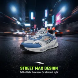 asian Powerkick-05 Running Shoes for Men | Lightweight Mesh Sports Shoe for Boys Running Shoes For Men image 3