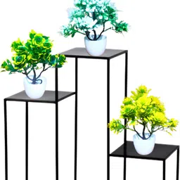 sne PREMIUM Blue, Green, Yellow Ballmum Artificial Flower with Pot-picture-20