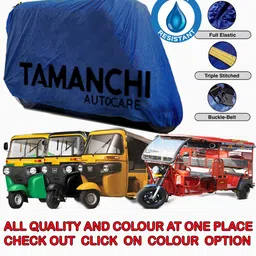 goldkartz Universal For Autorickshaw Universal For Autorickshaw Body Cover-picture-12