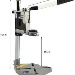 flamingo enterprise Heavy Weighted Cast Iron Base Drill Machine, Drill Stand Angle Drill image 4