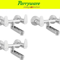 parryware Uno Wall Mixer Non telephonic hot and cold water set of 3 pic 175 Wall Mixer Faucet-picture-18