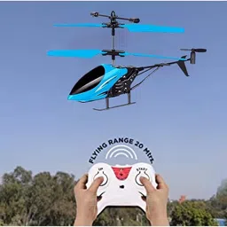 qnik Remote control Helicopter toy with dual mode lighting & charging cable for kids image 5