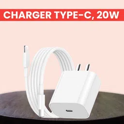 Ham 20 W PD 3 A Wall Charger for Mobile with Detachable Cable image 1