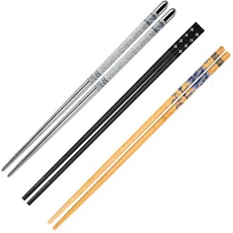 hichaki traders Chewing, Training, Eating, Cooking, Decorative Bamboo, Stainless Steel, Plastic Chinese, Korean, Japanese, Vietnamese Chopstick-picture-28