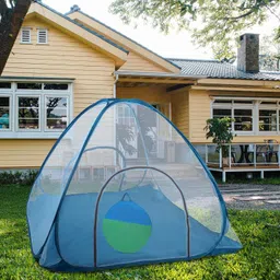 zonola Double Bed Mosquito Net High Quality Two Side Zipper With Cotton Base Polyester Washable Adults Mosquito Net image 4