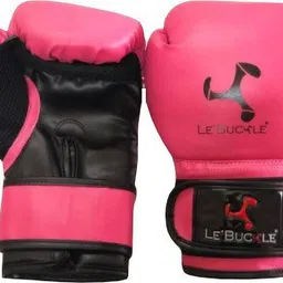 le buckle Training Gloves Boxing, Sparring, Punching Workout Exercise Gloves Pink(10 oz) Boxing Gloves-picture-13