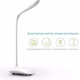 rexburg Powerful Rechargeable Emergency Table Lamp / Student Reading Light Study Lamp image 2