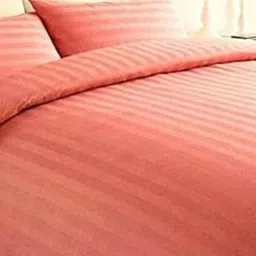 harbell home 300 TC Cotton King Striped Fitted (Elastic) Bedsheet image 2