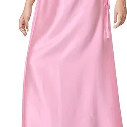 SPRY WORLD Light Pink M52F Satin Blend Petticoat image 3