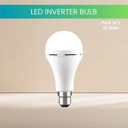 sacro 15W Rechargeable Emergency Inverter LED Bulb, Upto 4 Hours Battery For HomeP273 4 hrs Bulb Emergency Light-picture-13