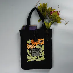 woodgong Women Black, Orange Tote-picture-30