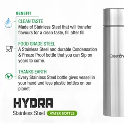 greenchef 1000 ml Steel Bottle image 3