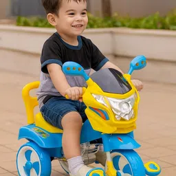 Dash Victor DX Kids Tricycle with Light, Music & Under-Seat Storage for 2–5 Year Best Quality Tricycle-image-65