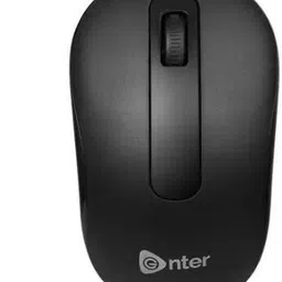 Styylo Enter Wireless Optical Mouse SCROLLER (2.4GHz Wireless, Black) Wireless Ambidextrous Optical Mouse with Bluetooth image 1