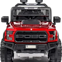 oh baby POBO RED 4 Motors 4x4 (1-8Yrs) Battery ride on Jeep Battery Operated Ride On-picture-27
