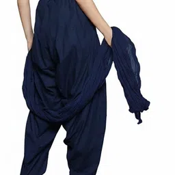 prabha hub Cotton Solid Patiala image 2