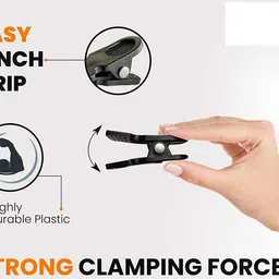 asfun Clips Clothes pins Decorative Pins Hanging Drying Cloth Peg Clothes Drying Rope Plastic Cloth Clips image 3