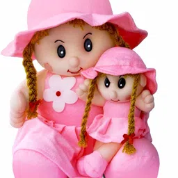 patly Soft Mother Daughter Doll for 2+ Years Kids,- 30 cm-picture-33