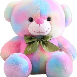 swarah collections Super Soft Rainbow Teddy Bear For Kids- 35 cm image 2
