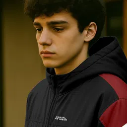 ftx Men Colorblock Casual Jacket image 4