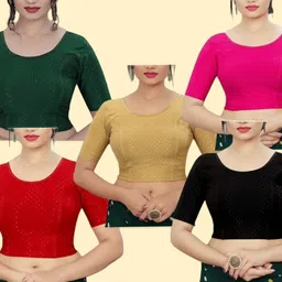 boldfashionwear Round Neck Women Blouse image 1