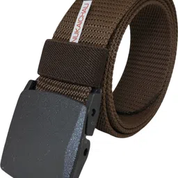 nukaichau Boys Casual, Evening, Party Brown Nylon Belt image 1