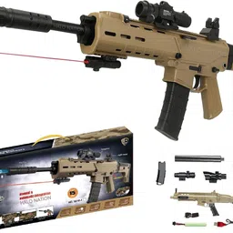 halo nation SCAR Machine Gun AK47 Electric Burst Automatic Gun Shoot Water Crystal Bullet Guns & Darts-picture-14