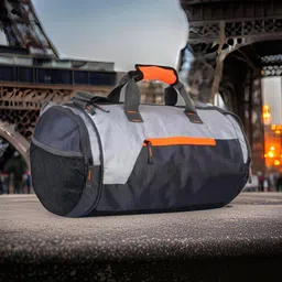 house of common 25 L Gym Duffel Bag - Sports Gym Bag Travel Duffel Bag(S-17*1 1) - Orange-picture-15