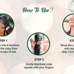 biotique Herbcolor Conditioning Hair Color, 50g + 110ml - Brown 4N (Pack of 1) , Brown image 4