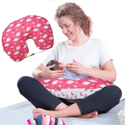 kid's charm Cloud Portable 6 in 1 New Born Baby Feeding Pillow(Cloud-Pink) Breastfeeding Pillow-picture-24
