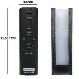 BhalTech PU Leather Remote Case Cover Perfect Fitting Specially Designed Fully Protective Remote Cover (Only Remote Cover) Compatible for Sony Home Theater RM-ANU156 Remote Controller image 2